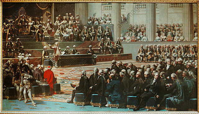 Ouverture de la réunion des États Généraux, à Versailles