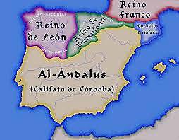 División de Al-Ándalus en taifas