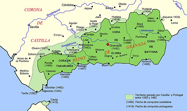 Conquista del reino nazarí de Granada.