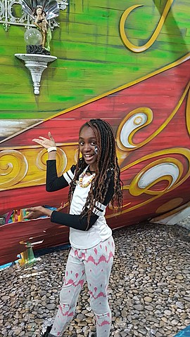 Moi qui pars a un parc d'amusement