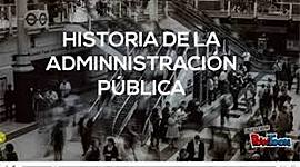 Timeline: Administración pública