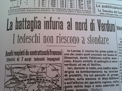 Inizio battaglia di Verdun