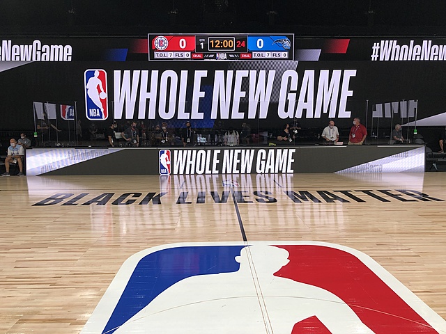 NBA Bubble officially starts.