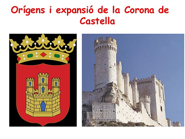 Es forma la Corona de Castella.