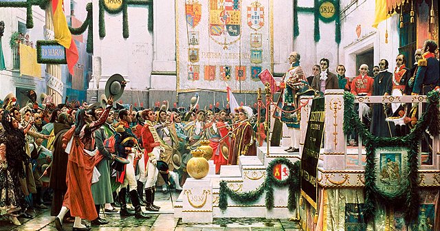 Inicio de las Cortes de Cádiz