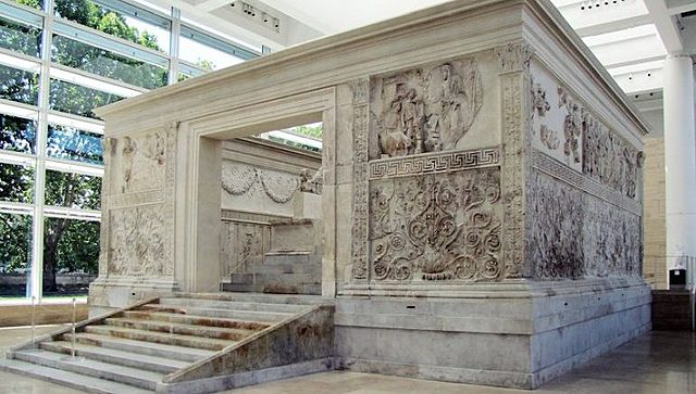 Costruzione dell'Ara Pacis