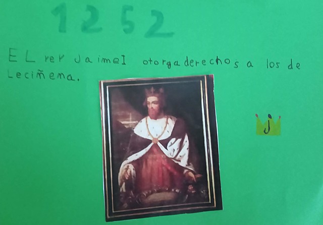 1252 JAIME I  OTORGA LOS DERECHOS A LECIÑENA