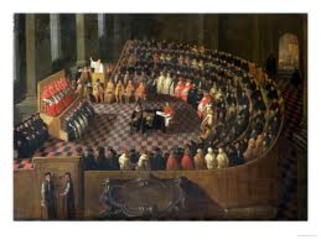 The Council of Trent is formed