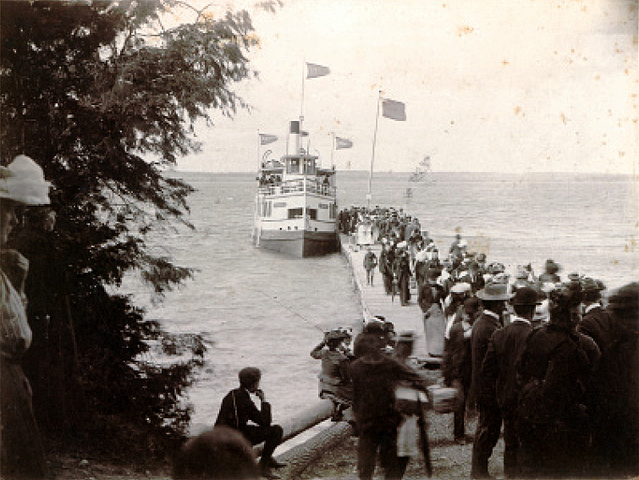 John sails to Canada