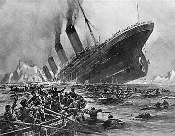 Titanic sinking