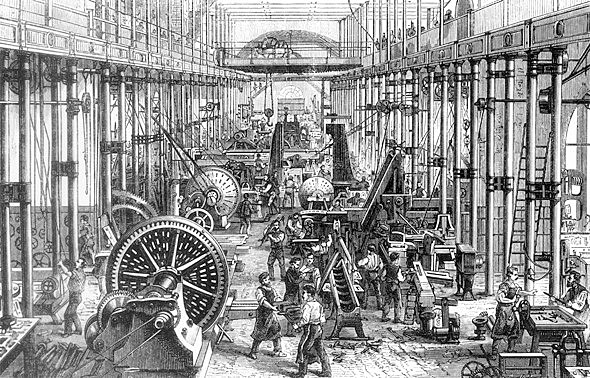 Ayuda de la Revolución Industrial 1870-1914