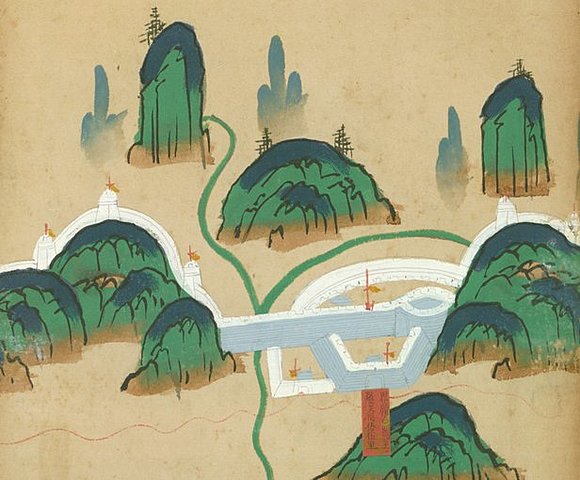 El emperador Ming ordena la reconstrucción de la Gran Muralla como protección contra los invasores del norte