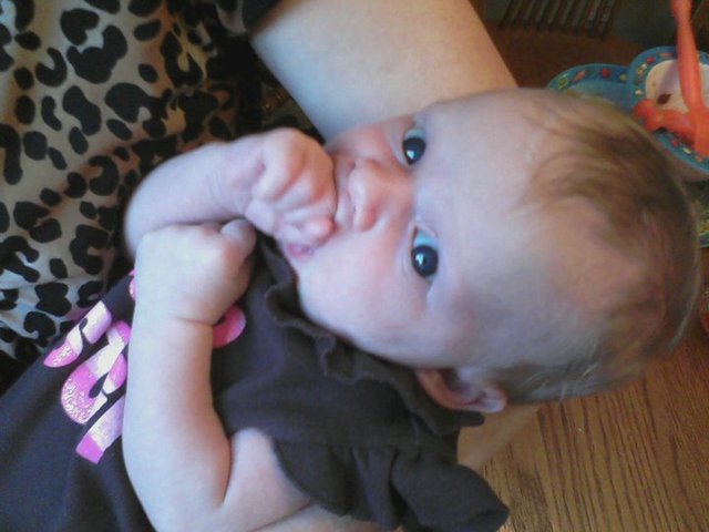 My niece Emily was born