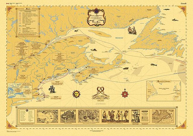 Premiere expedition de Champlain