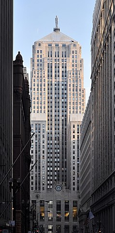 Chicago Board of Trade Building de Holabird & Root.