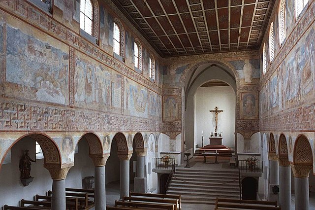 Wall paintings of the Church of St George in Reichenau