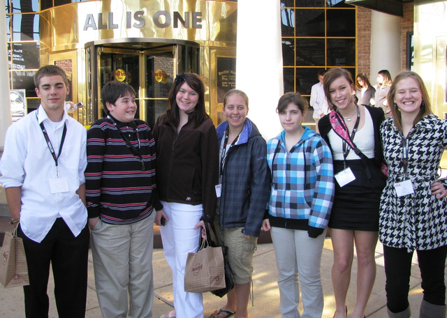 I went to Cluster Meeting in St. Louis with FCCLA