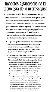 Primer informe realizado por la Casa Blanca sobre la nanotecnología