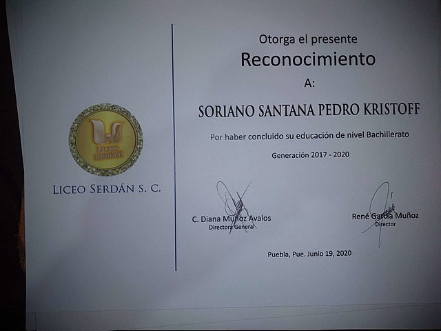 Termine el bachiller