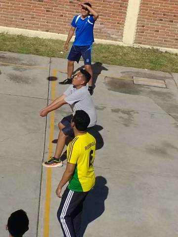 Selección de voleibol en el bachillerato