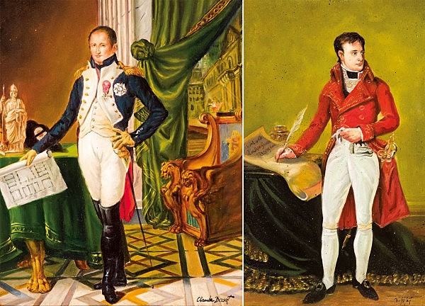 Napoleón Bonaparte y José Bonaparte