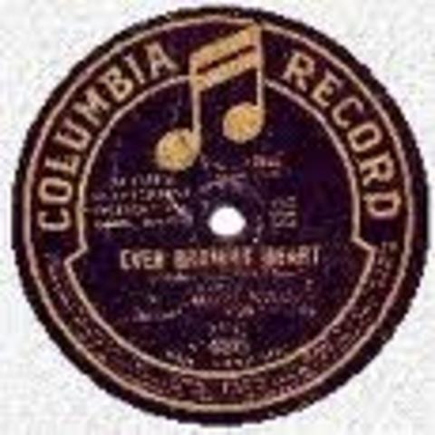 First Double Sided Phonograph are introduced by Columbia