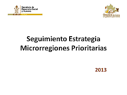 Estrategia Microrregiones