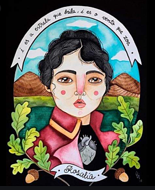 Muerte de Rosalía de Castro