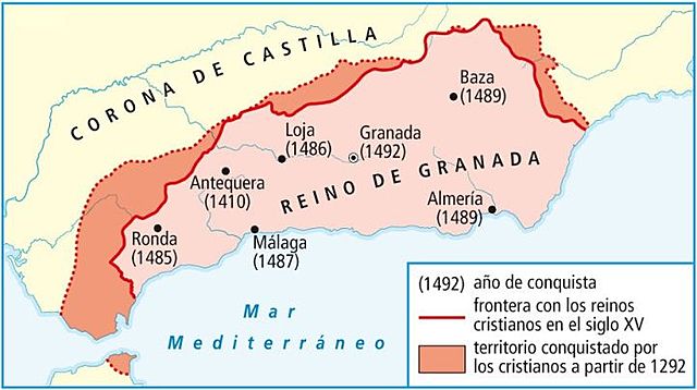 Conquista del reino nazarí de Granada.