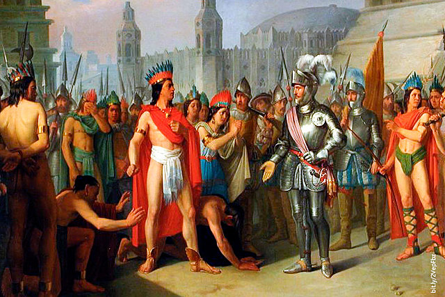 La llegada a Tenochtitlán
