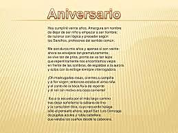 Aniversario