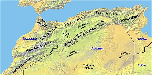 Origen conjunto con el noroeste africano.