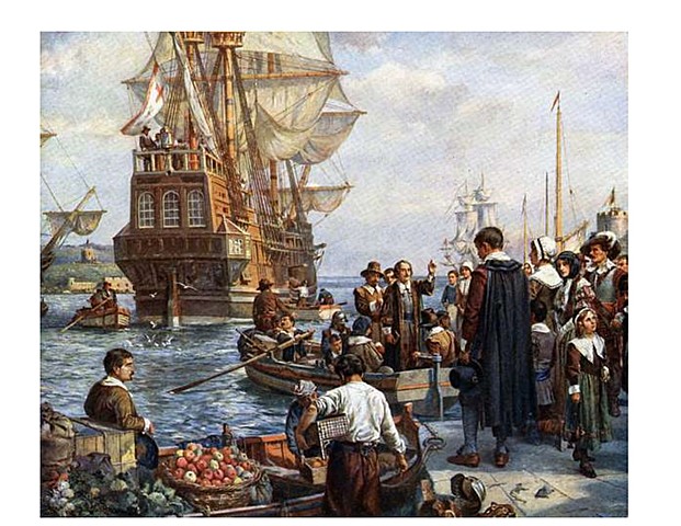 The Mayflower Lands