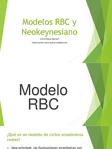 Teoría del ciclo económico real RBC