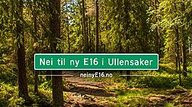 Timeline: Nei til ny E16 i Ullensaker!