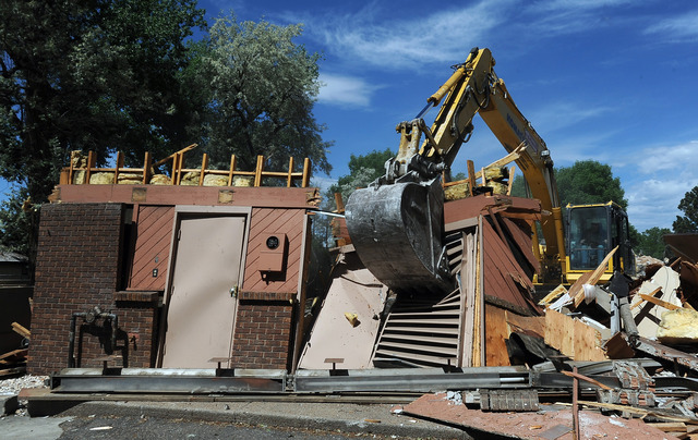 Perkins restaurant demolished