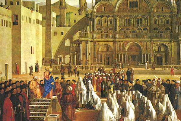 roma diventa il centro del cristianesimo