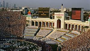 the Los Angeles Olympic Games