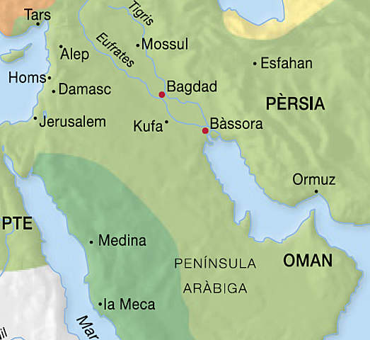 Canvi de capitals islàmiques