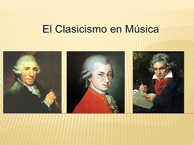 MUSICA EN EL CLASICISMO