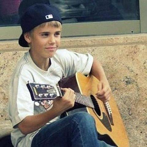 He started with the music