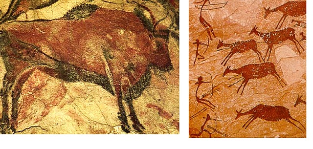 Pinturas cantábricas y levantinas