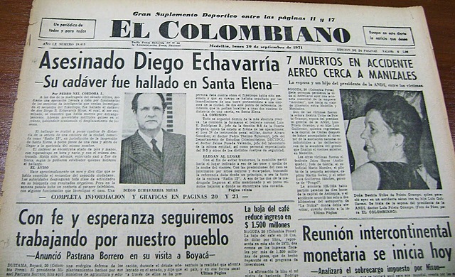 Kill of Diego Echavarria Misa