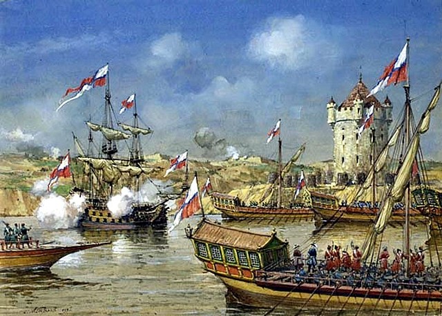 Первый Азовский поход: первый выход России в южные моря.