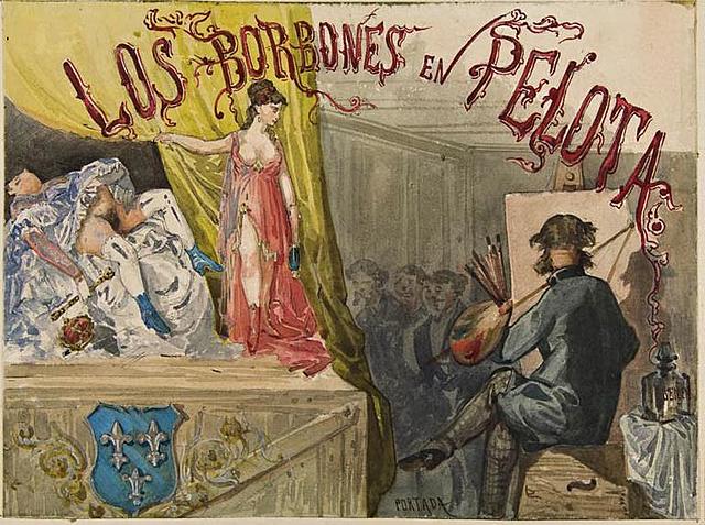 Los Borbones en pelota