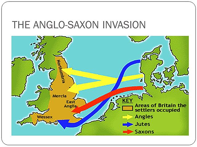 The Anglo-Saxon invaders