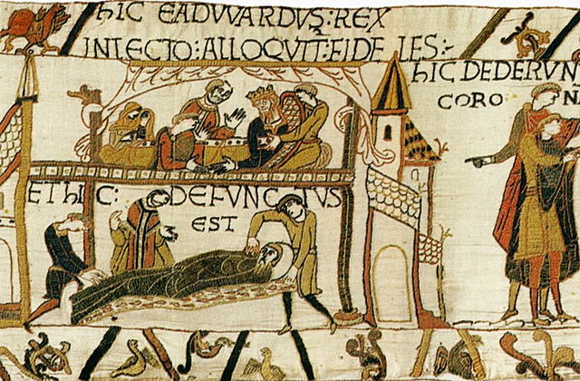 Saxon king Edward the Confessor