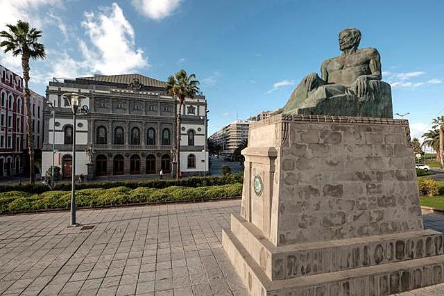 Monumento a Galdós en Gran Canaria