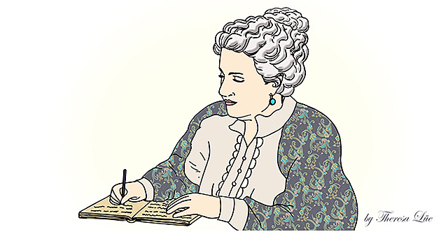 Sus inicios como escritora