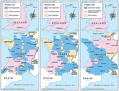 From the XIV to the XV centuries